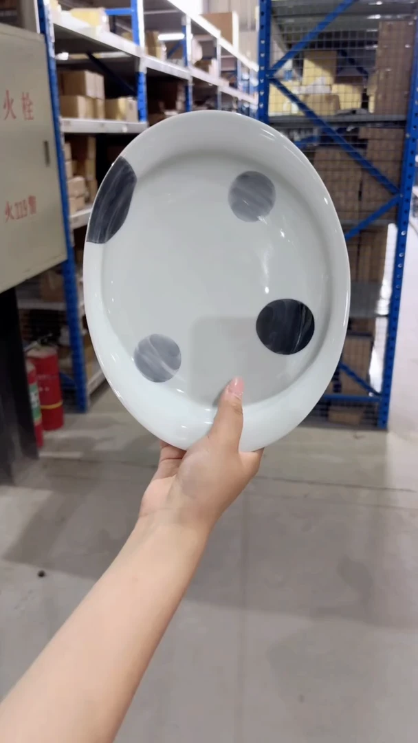 搪瓷)しゃぼん マルチプレートL 灰