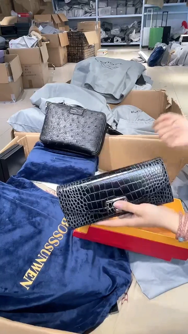 牛皮（革）韩爵绅士包包皮具927