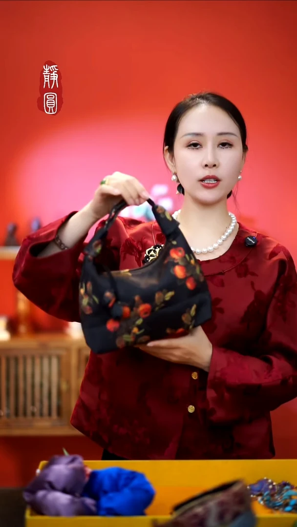 织绣纯手工非遗苏绣【事事如意包包】