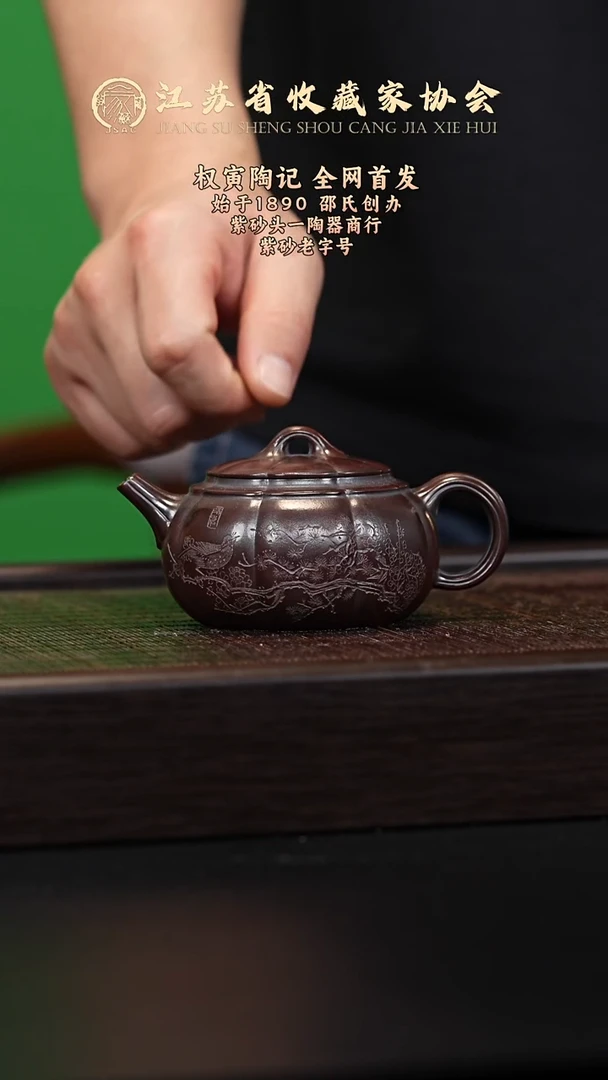 茶壶紫砂宜兴紫砂壶QY2543