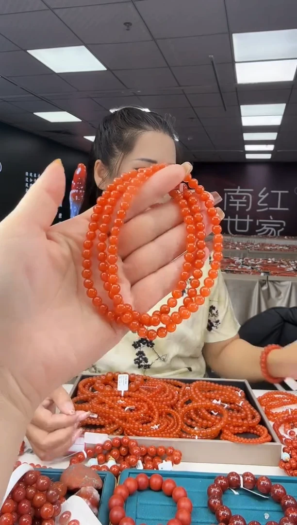 未镶嵌珠串南红玛瑙多样发其一/5/810635