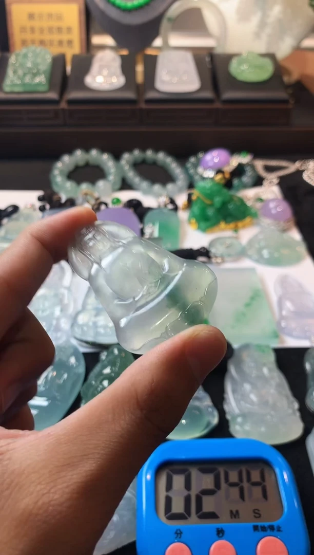 未镶嵌定制翡翠管****️  S毛货不退不换