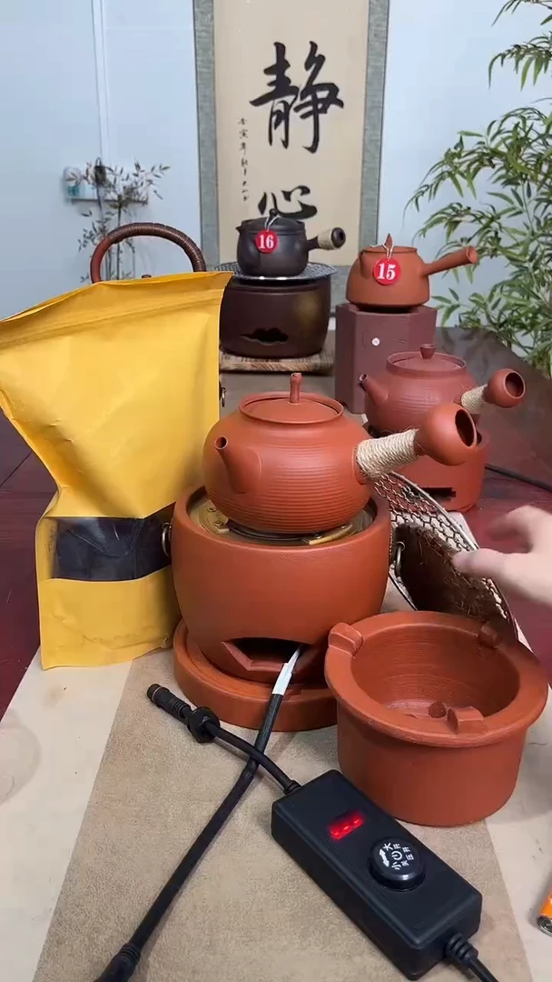 福星炉＋电炉丝＋苹果壶＋炉垫7件套