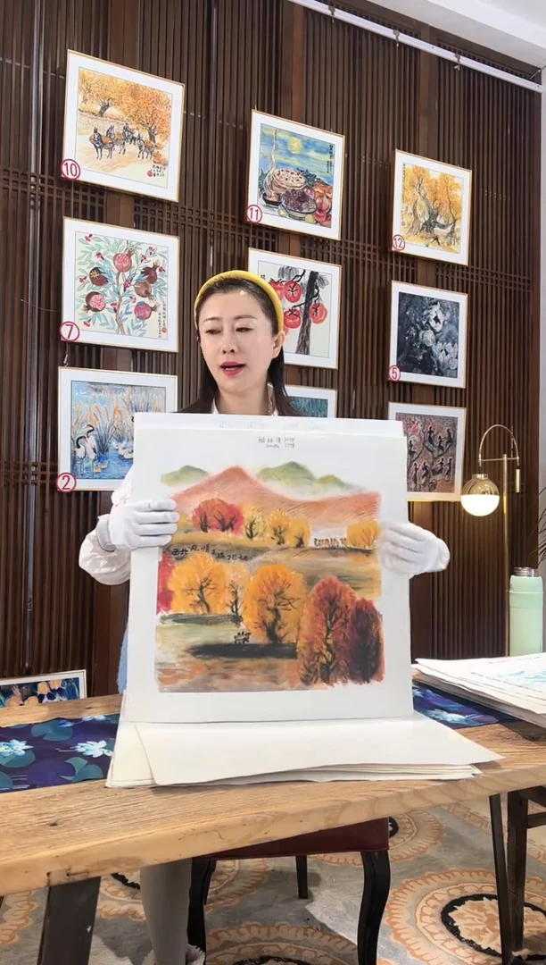 版画耿玉琨名章限量版画S