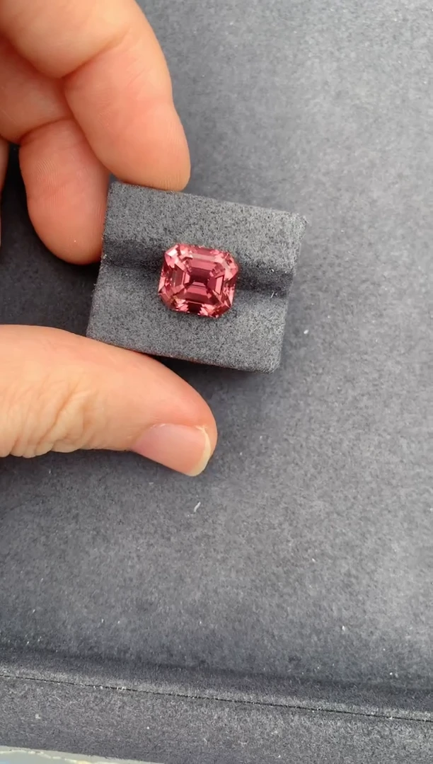 未镶嵌珠宝半成品碧玺6ct粉碧玺  DG