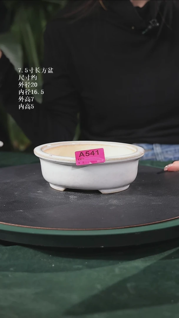 【石湾花盆】椭圆盆541