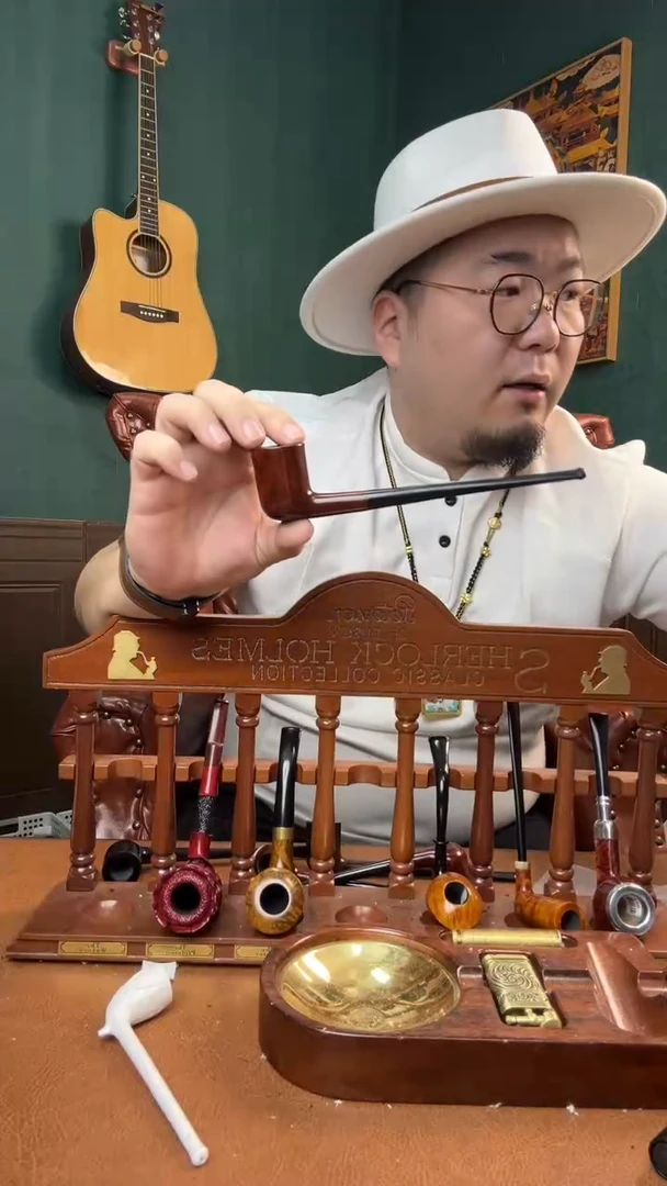 石楠木木雕款意大利进口石楠木烟斗