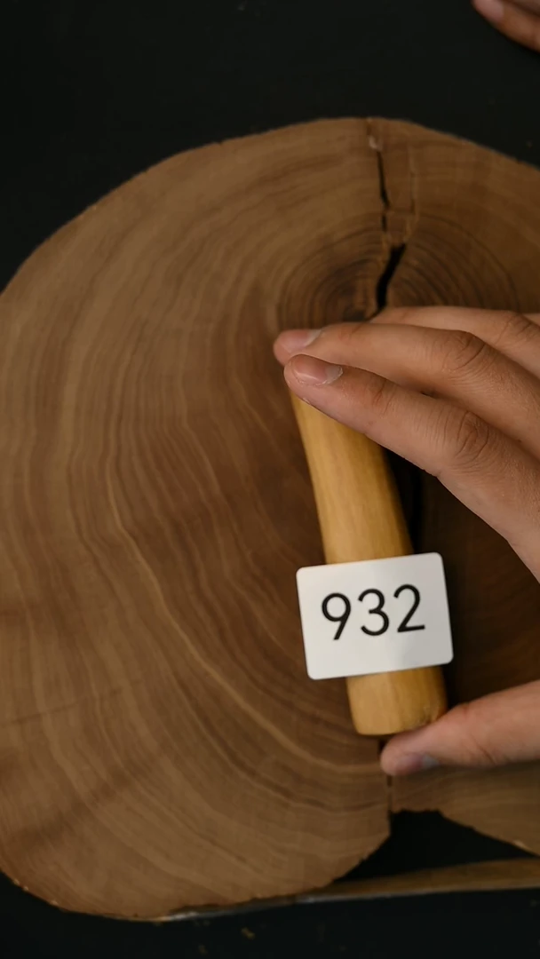 檀香木其他25年钢印小条料35克-2号932