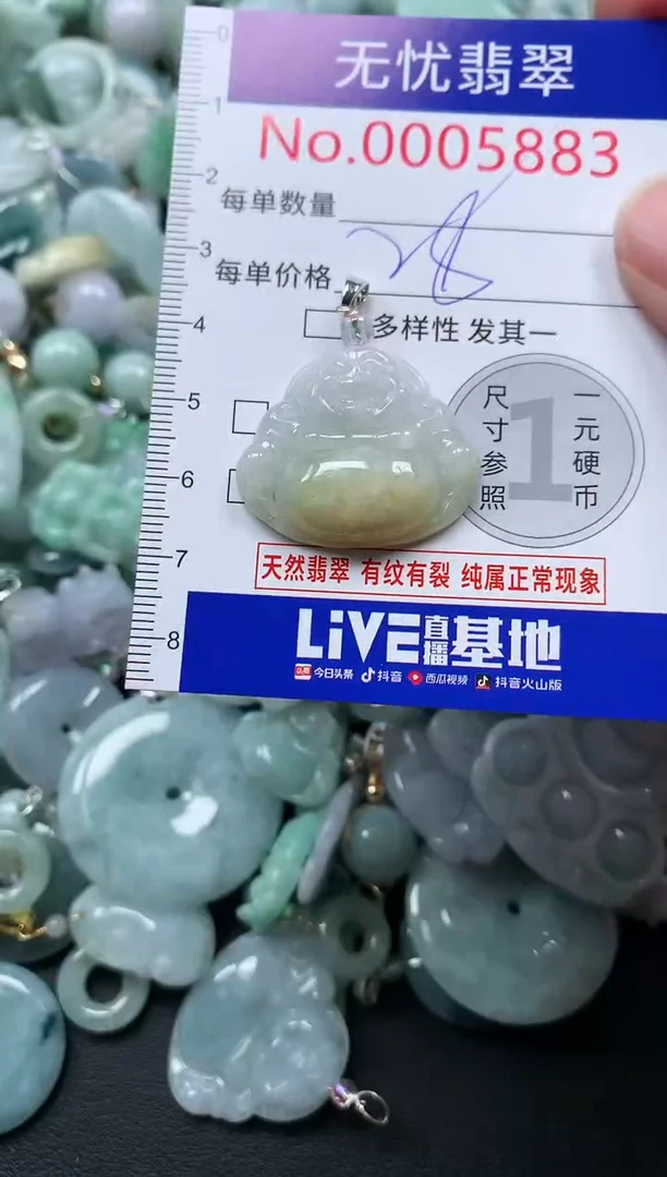 颈饰未镶嵌翡翠5883