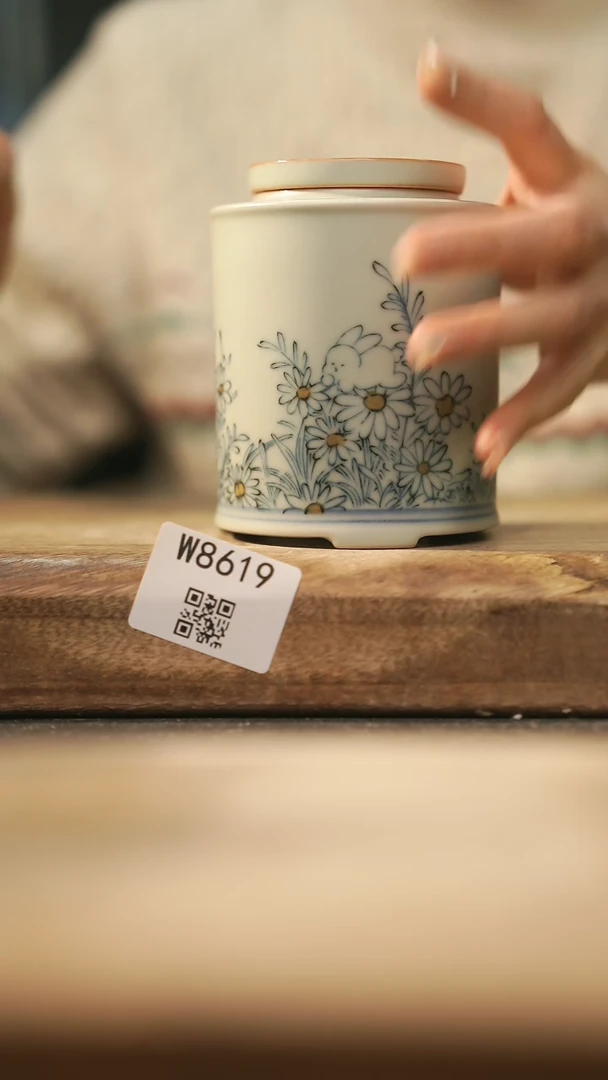 【闪购商品】【经典福利】/ 茶叶罐@@W8619