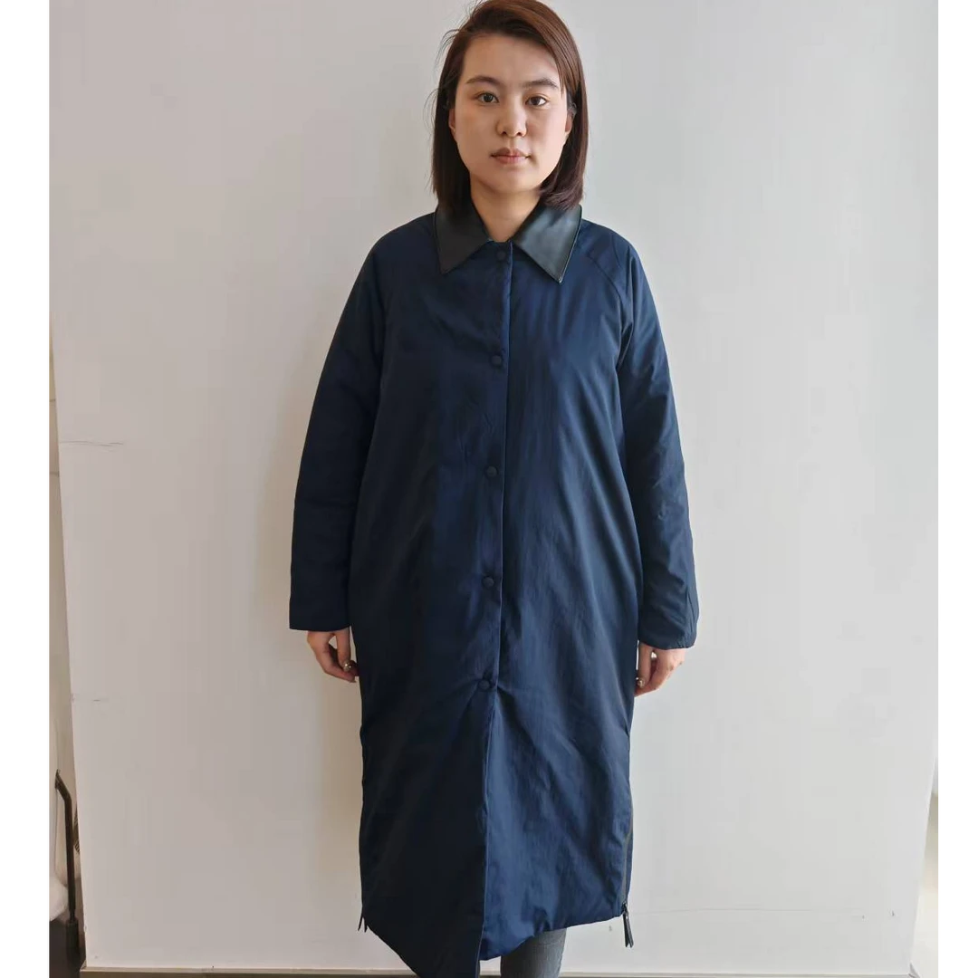 中长款常规宽松型长款上衣休闲