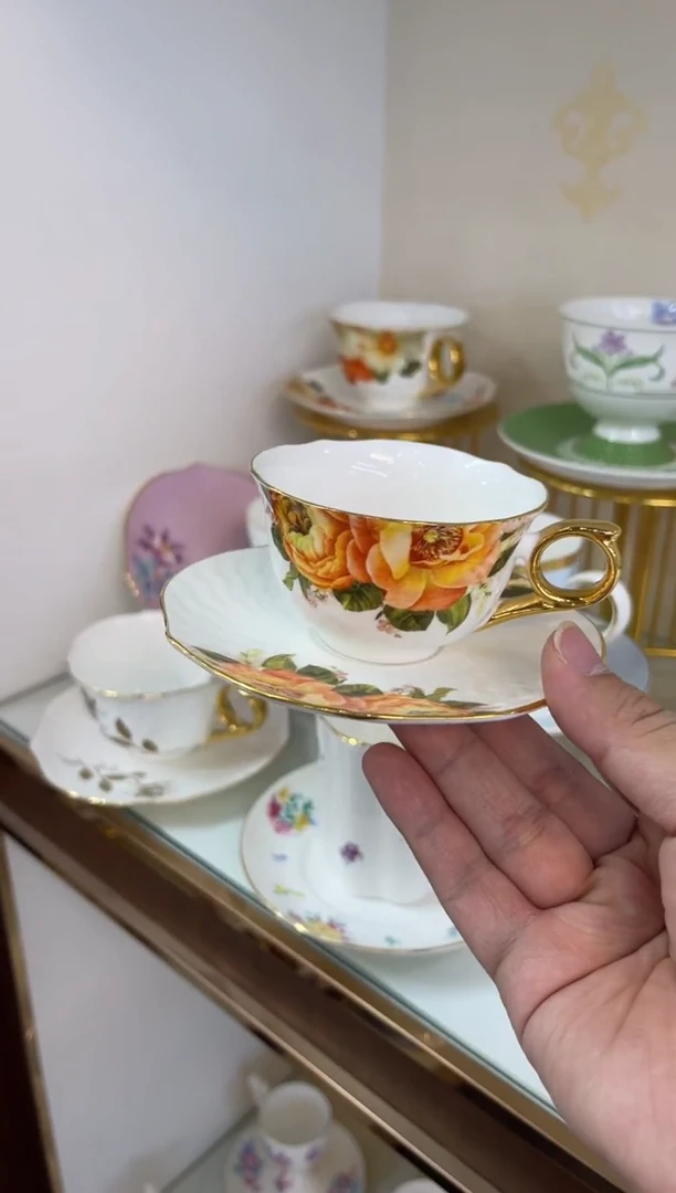 45%以上骨粉骨瓷迷你杯碟