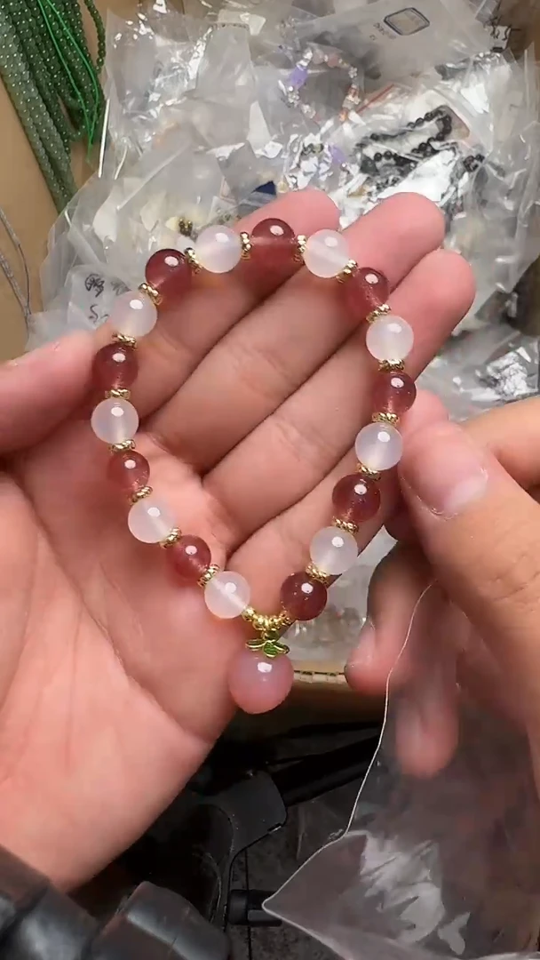 未镶嵌手链水晶上