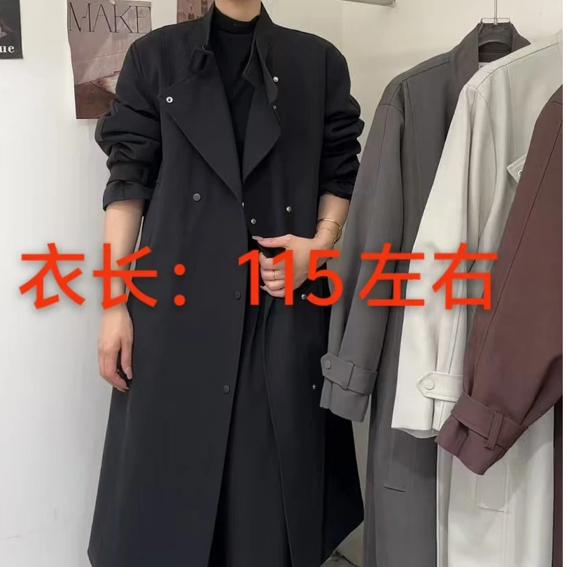 2613 羽绒长款百搭风衣