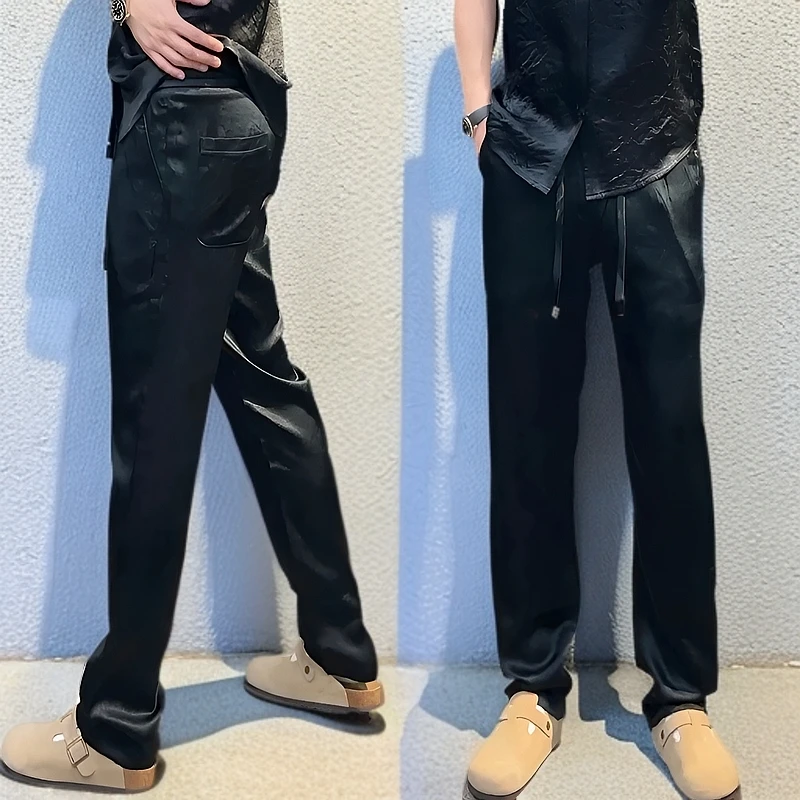 【意式轻奢】2025新品醋酸百搭净奢休闲潮流男士轻奢轻奢慵懒风男装