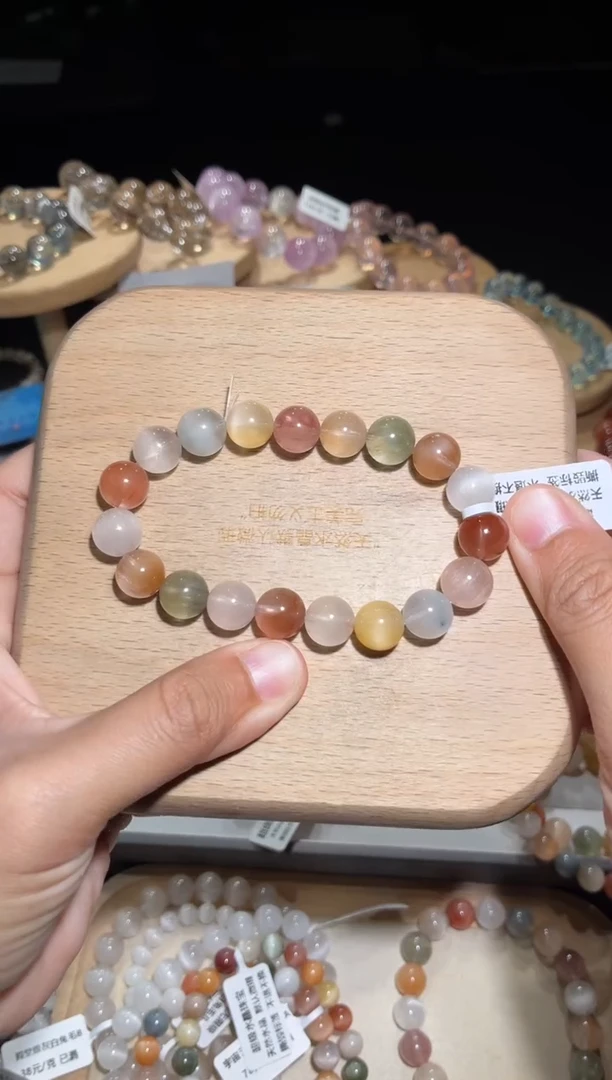 未镶嵌手链水晶52号多样性发一B 10+