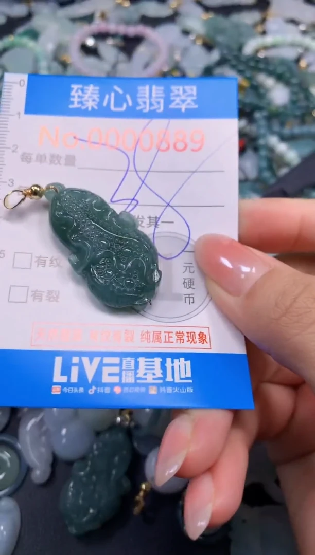 颈饰未镶嵌翡翠889