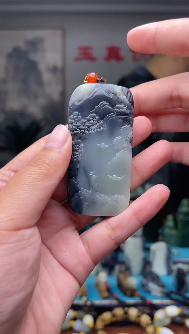 未镶嵌和田玉挂件1