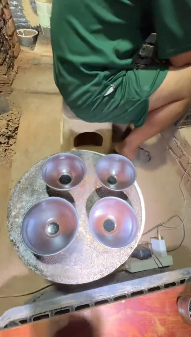 茶盏珈*哥建窑建盏龙窑柴烧落灰四件+半斤荒野