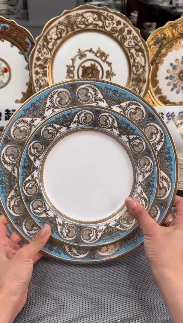 【闪购商品】瓷片10.5+8英寸大小盘福利款