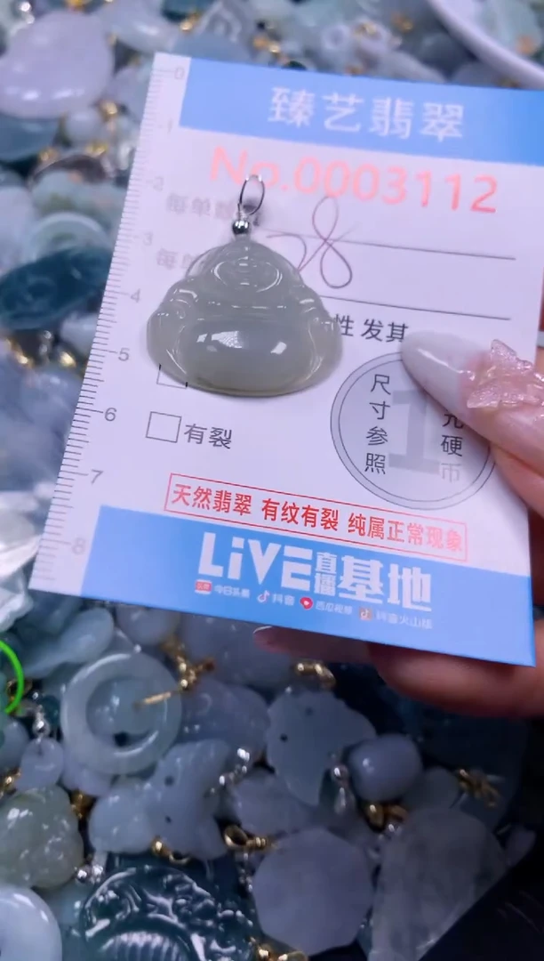 颈饰未镶嵌翡翠3112