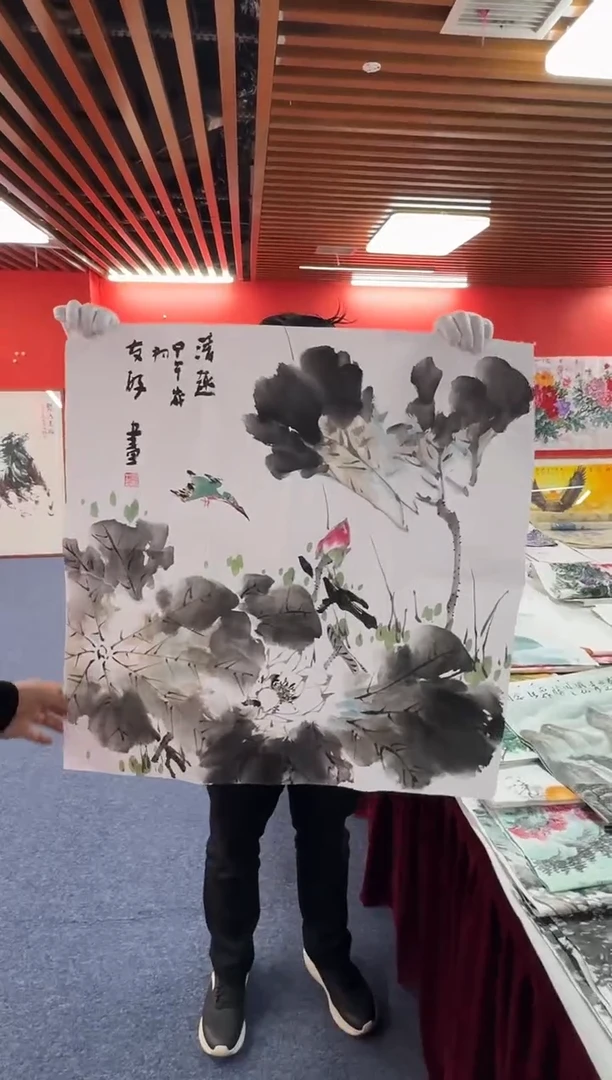 国画李友好老师四尺斗方精品