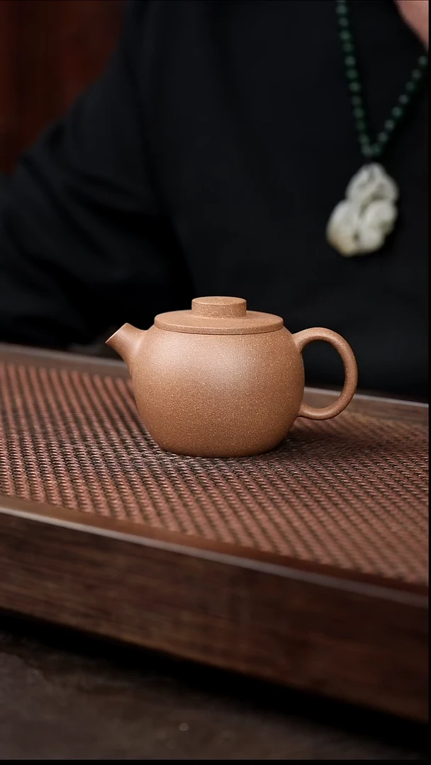 茶壶紫砂老段泥巨轮