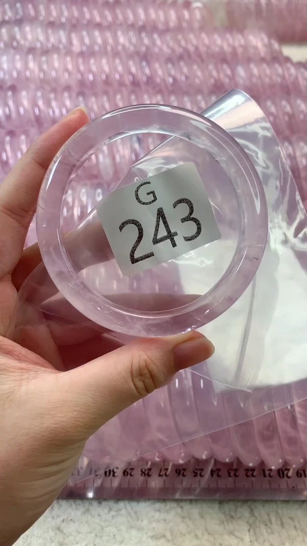 水晶手镯未镶嵌G243-64