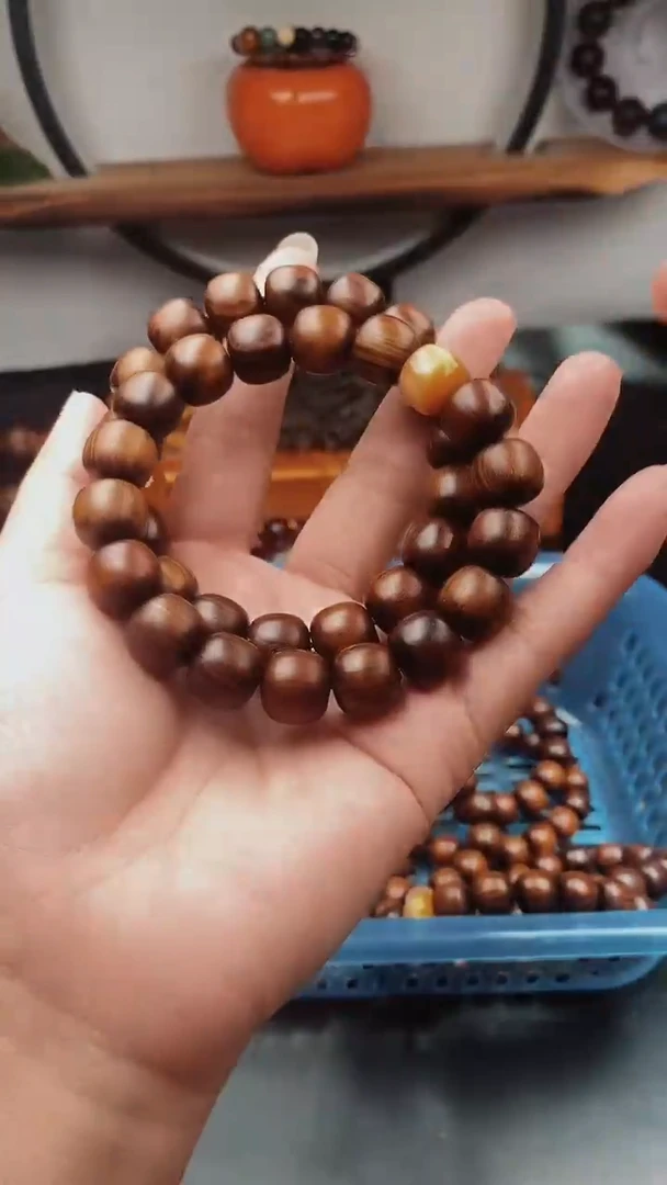 【闪购商品】木木艺黄花梨老型珠1.2规格