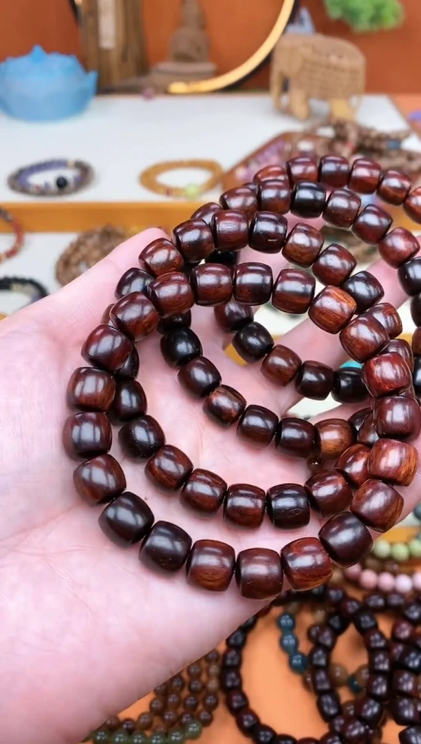 【闪购商品】檀香紫檀（小叶紫檀）手串/手链印度小叶紫檀单圈手串