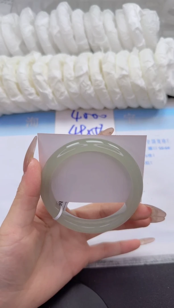 石英质玉手镯未镶嵌124-59.4