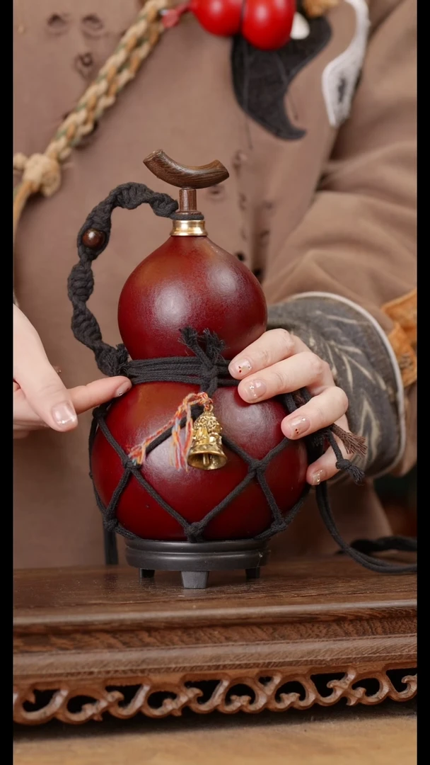 246号精品天然大漆酒葫芦一物一拍~