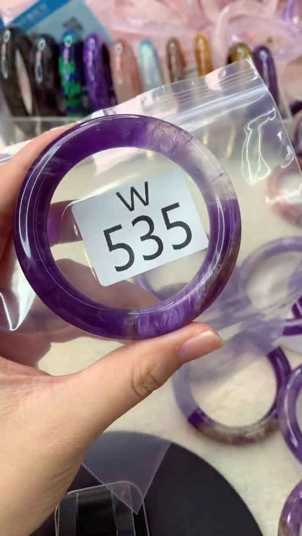 未镶嵌手镯水晶W535-52