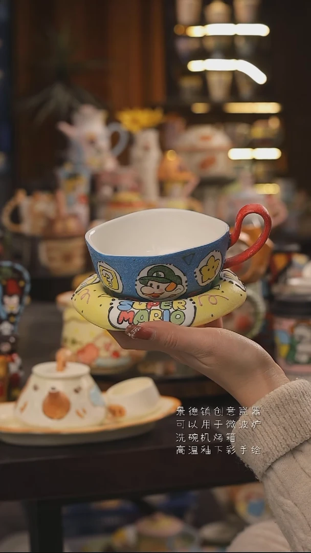 景德镇釉下彩绘设计师款式陶瓷