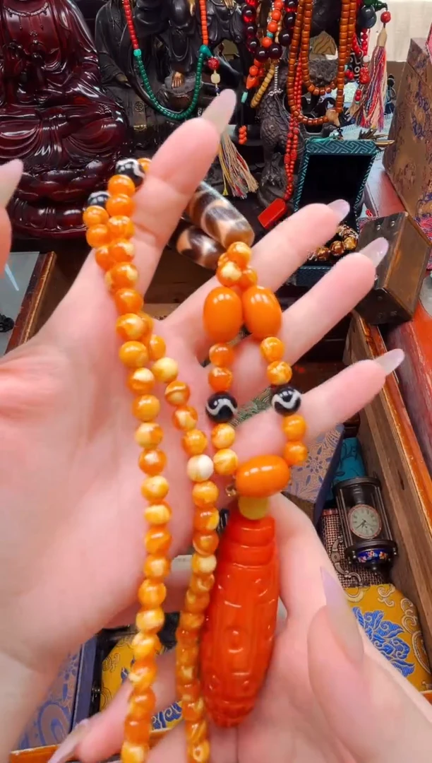 未镶嵌颈饰蜜蜡安哥精品专属链接d97