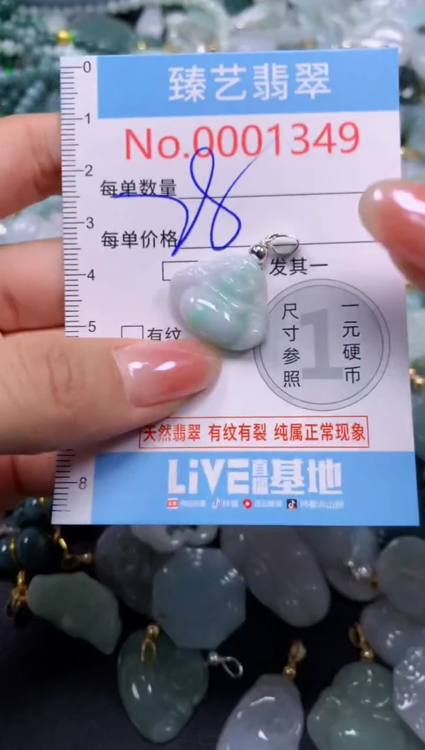 颈饰未镶嵌翡翠1349