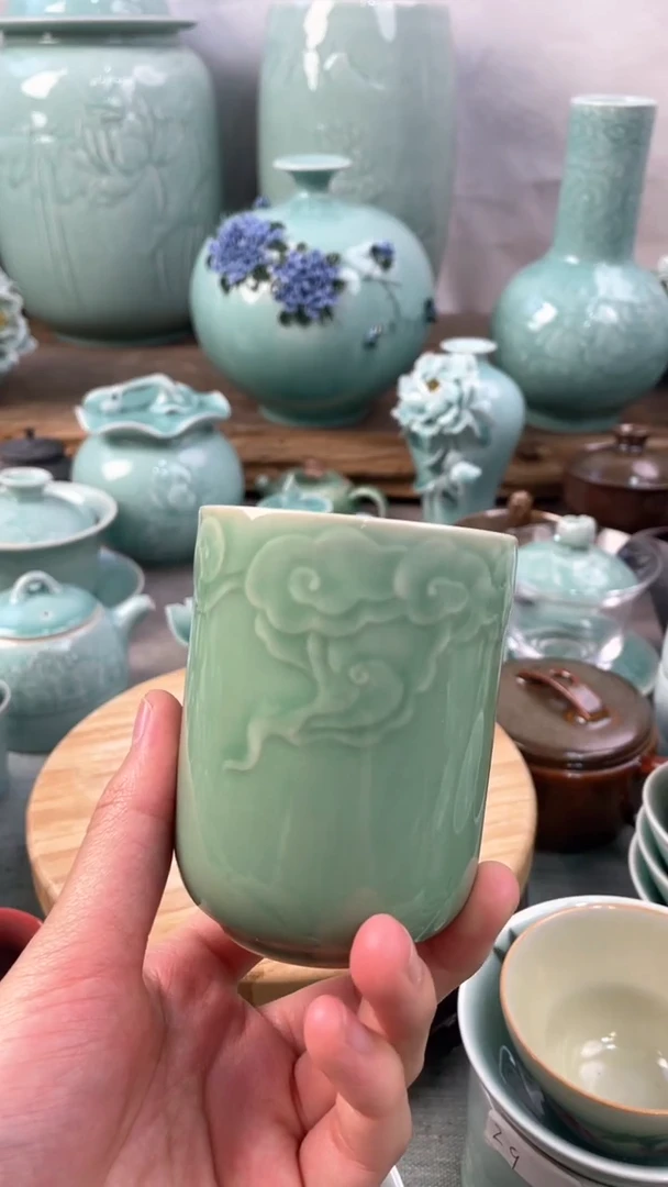 【闪购商品】特价 微瑕 慧仙青瓷