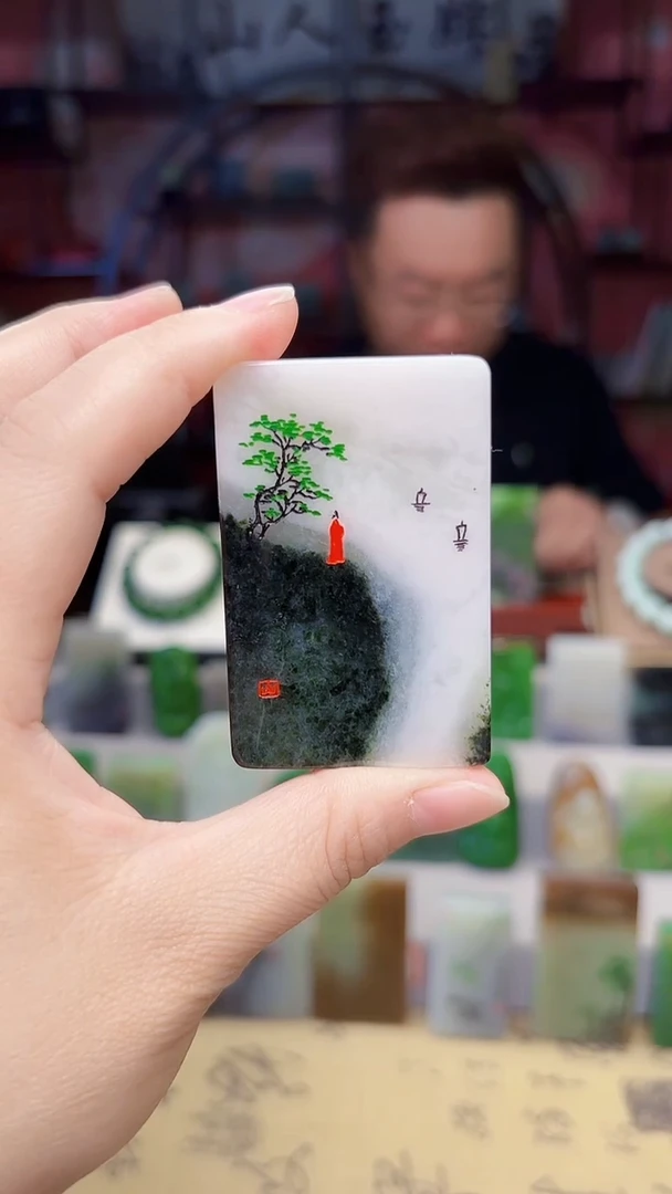 未镶嵌独山玉颈饰7