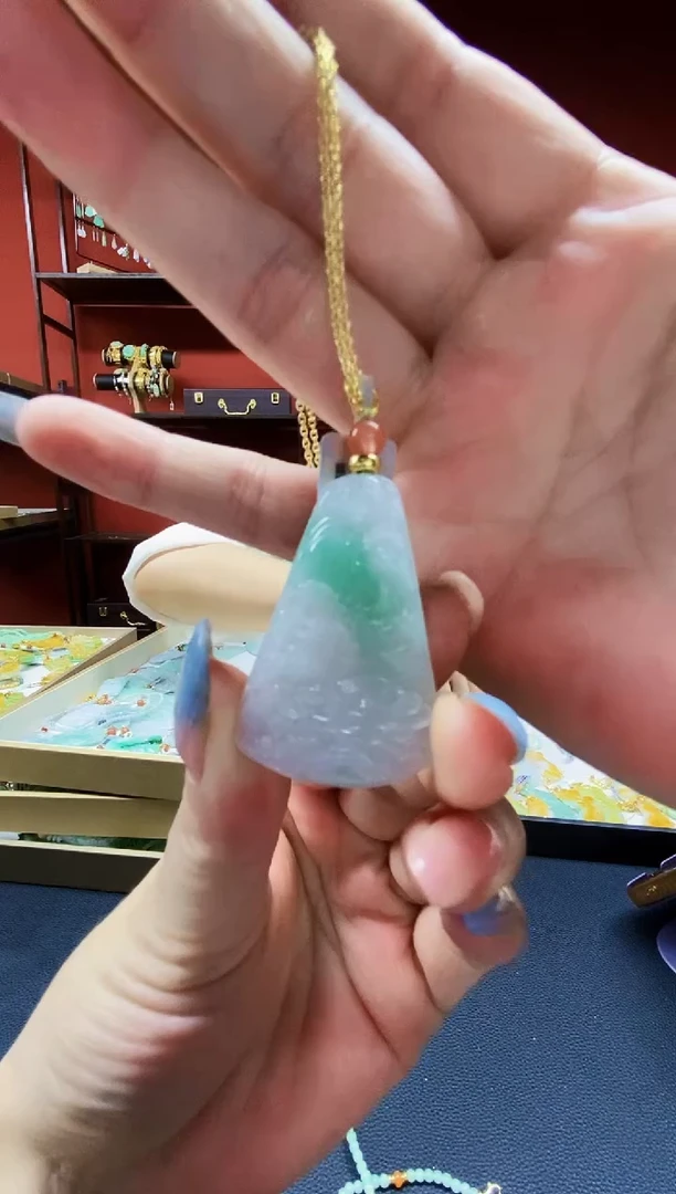 颈饰未镶嵌翡翠翡翠吊坠