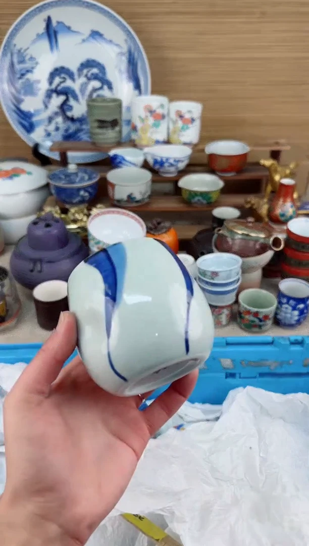 【闪购商品】瓷片茶盏陶瓷陶器