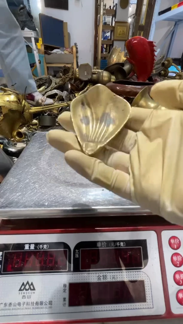 茶盏大阪回流商品铜器摆件40