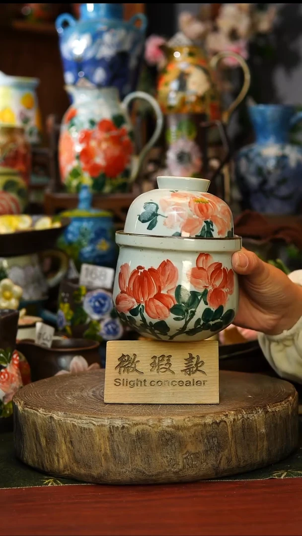 陶瓷181景德镇手工手绘釉下彩