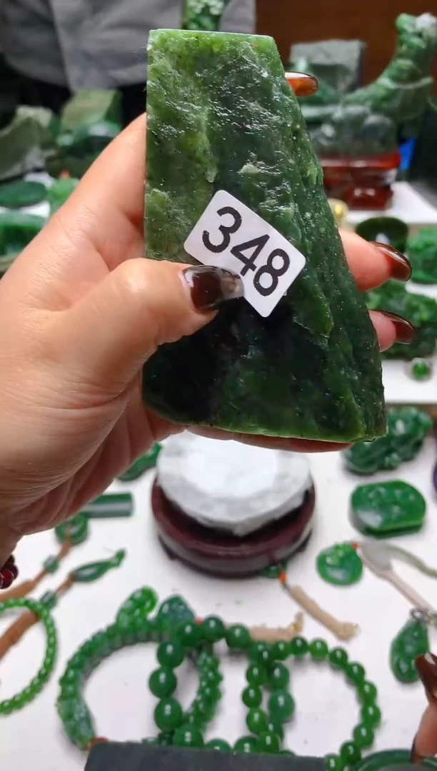 未镶嵌和田玉珠宝半成品1