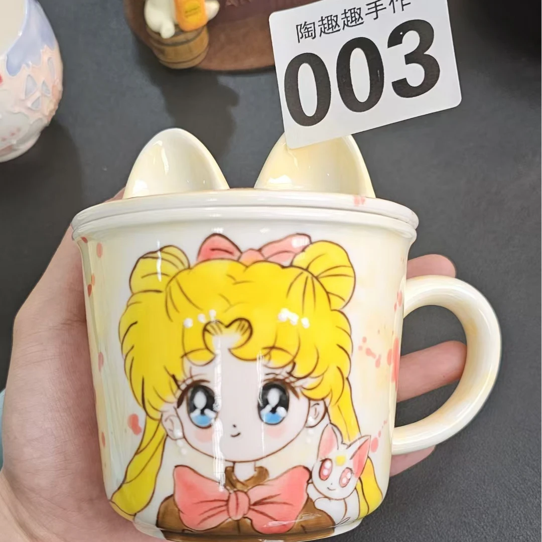 003手工手绘高温釉下彩