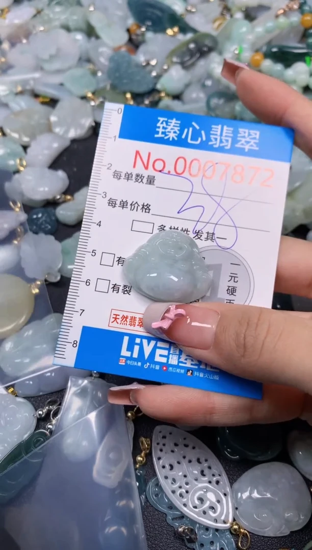 【闪购商品】翡翠颈饰未镶嵌含绳000