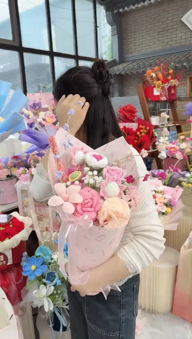 非遗手工定制花束，孤品清仓！！