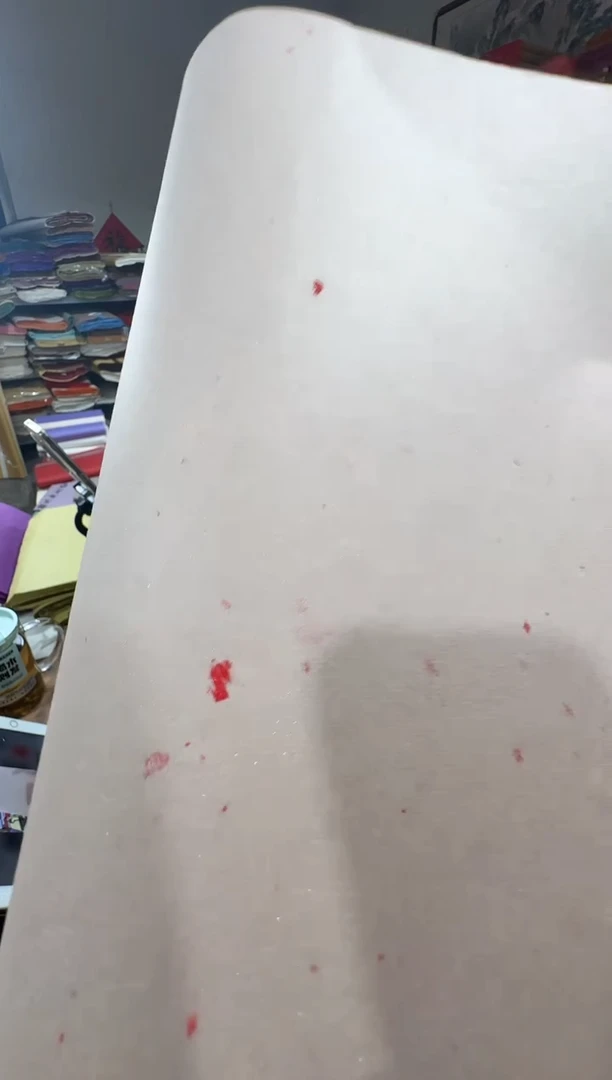 34*138 藕粉色桃花宣50张