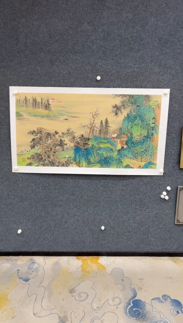 【闪购商品】国画1.20-王夫怀-四尺山水-032