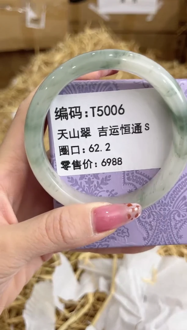 未镶嵌手镯石英质玉T5006