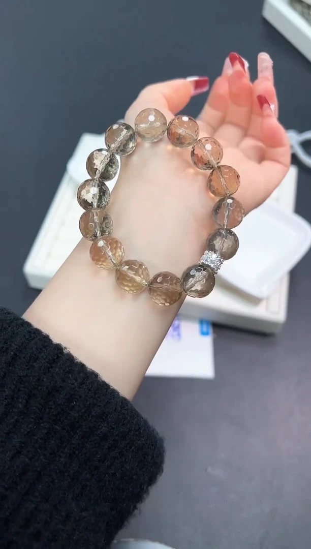 【闪购商品】水晶手串未镶嵌49r多样性发其一/1条默认微瑕